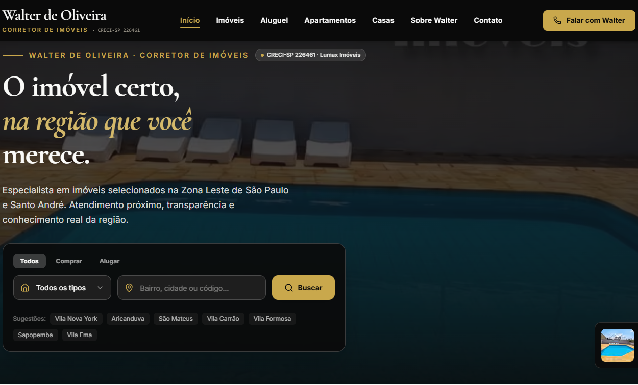 Portal Walter de Oliveira Corretor