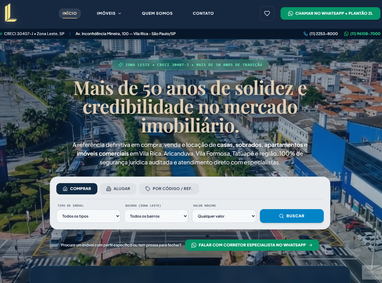 Lumax Imóveis Portal